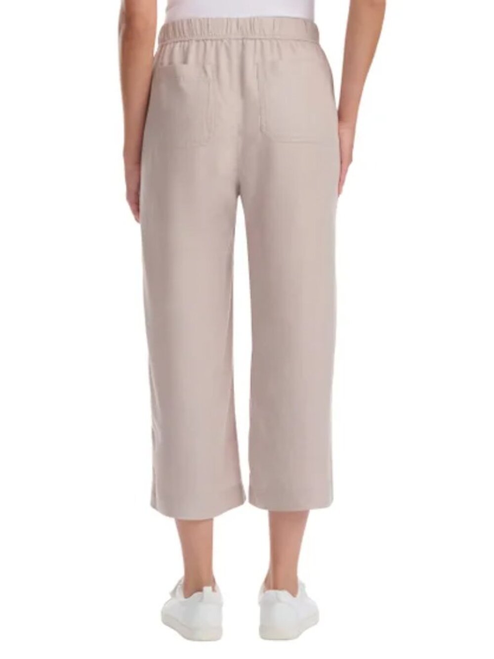 Splendid Women's Relaxed Fit Wide Leg Crop Pant - Picture 3 of 6